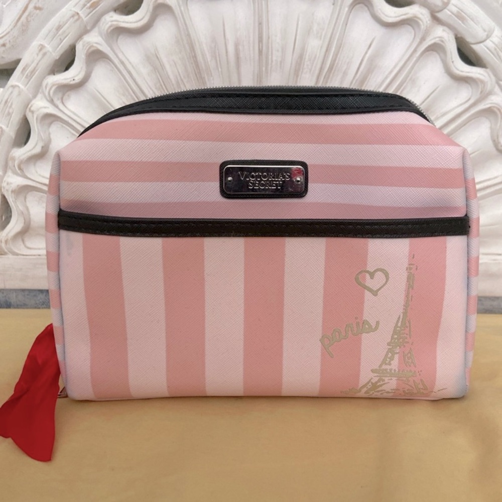 Victoria’s Secret Paris Pink Makeup Cosmetic Bag